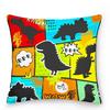 Home Decor Pillowcase Hippie Style Cushion Cover Pop Hip Hop Collection  Decorative