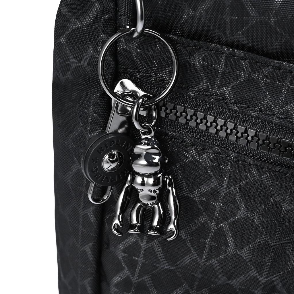 Kipling Shoulder Bag IZELLAH Signature Embossed Black K12592K59 Women's [Item]