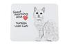 Turkish Van - Mouse Pad with Print, Personalized Cat Pad, Unique Gadget for an Office Worker from the Art-Dog Brand