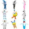 Clown Shark Flamingo Pig Koala Animal Inflatable Suit Cosplay Party Halloween