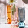 Nordic Glass Vase Small Glass Vases Flower Arrangement Home Decoration Accessories Modern Living Room Glass Ornament