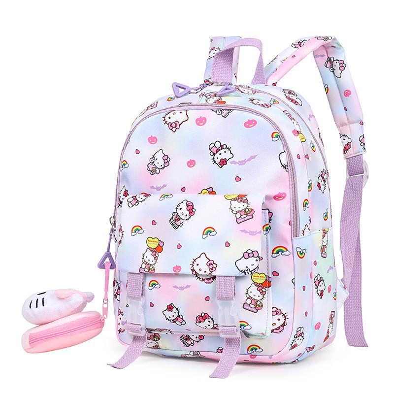 My Melody Cartoon Kids Backpack With Breathable Canvas For Kindergarten Daily Use