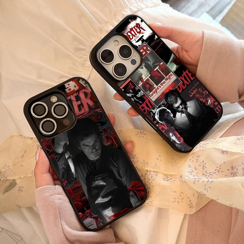 D-Dexter M-Morgan Phone Case Silicone PC+TPU For For IPhone 11 12 13 14 15 16 Plus 17 Pro Max Cover