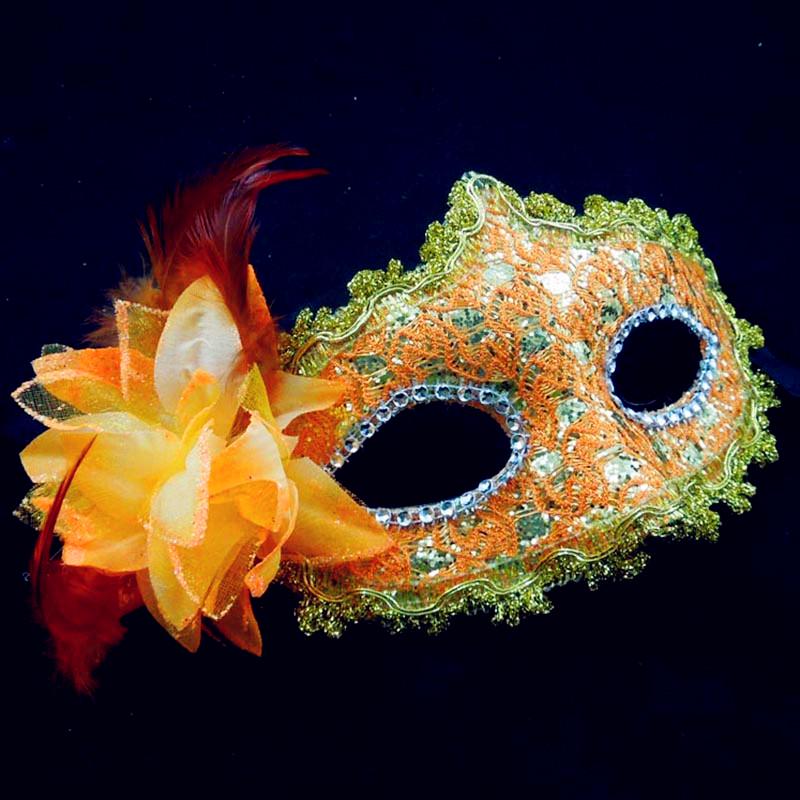 Elegant Women's Half-Face Masquerade Masks for Dance Parties, Princess Cosplay, & Children's Fashion Shows