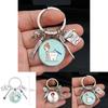 Dental Care Nurse Keychain With Medical Syringe And Stethoscope For Gift And Celebration