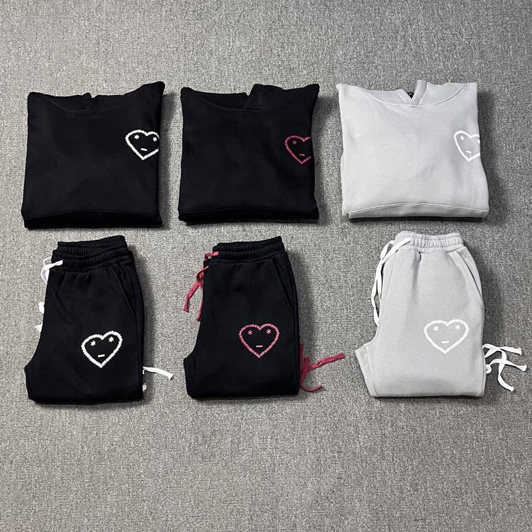European and American Hip-hop Fleece Sports Suit