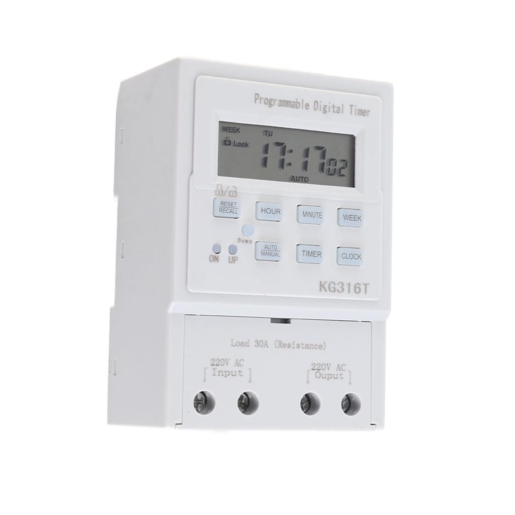 Digital Timer Timer Programmable Control Timing with High Accuracy Less Than 1 Second Time Error
