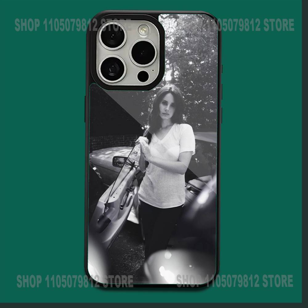 Girl Singer L-Lana D-Del Rey Phone Case For iPhone17,16,15,14,13,12,11,Plus,Pro,Max,Mini Soft Magesafe Magnetic Wireless Charge