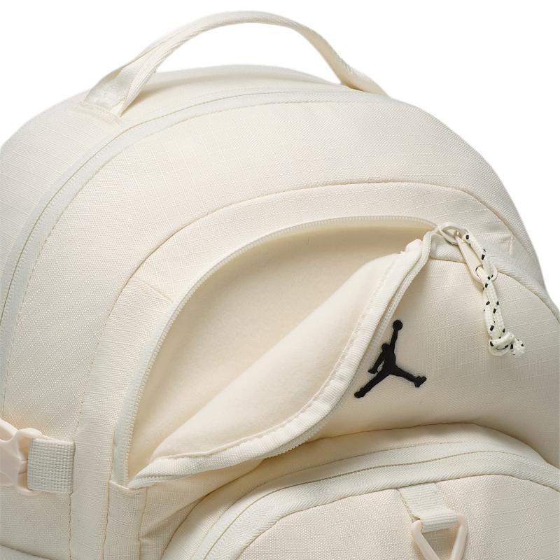 Jordan Polyester Backpack Unisex Light Ivory White Jordan II6547-110