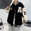 Men's Spring Korean Style Baseball Jacket - Trendy, Loose, Versatile, Hong Kong Street Style