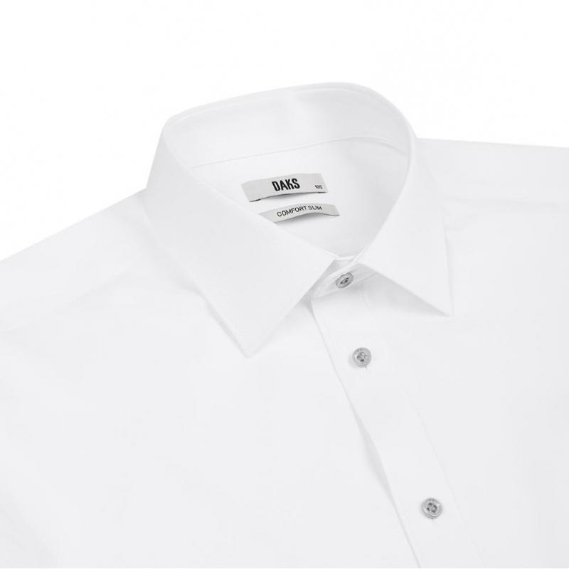 Daks 26th Ss Easy Care Stretch Jacquard Comfort Slim Fit dreSs Shirt Dmp1shdl211a1