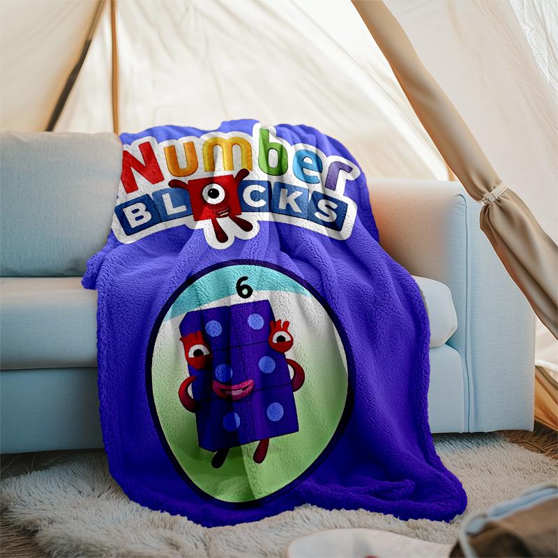 Numberblocks1 Printed Throw Blanket—lightweight,soft,warm;versatile Blanket for All Seasons—perfect As &air-conditioning Throw,nap Blanket