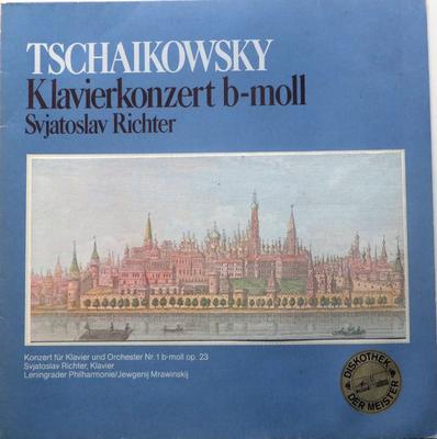 LP Record SVJATOSLAV RICHTER JEWGENIJ MRAWIN  Tschaikowsky Konzert Fur Klavier Un 63752 MELODIA AUSLESE 1975 Germany Classical Used