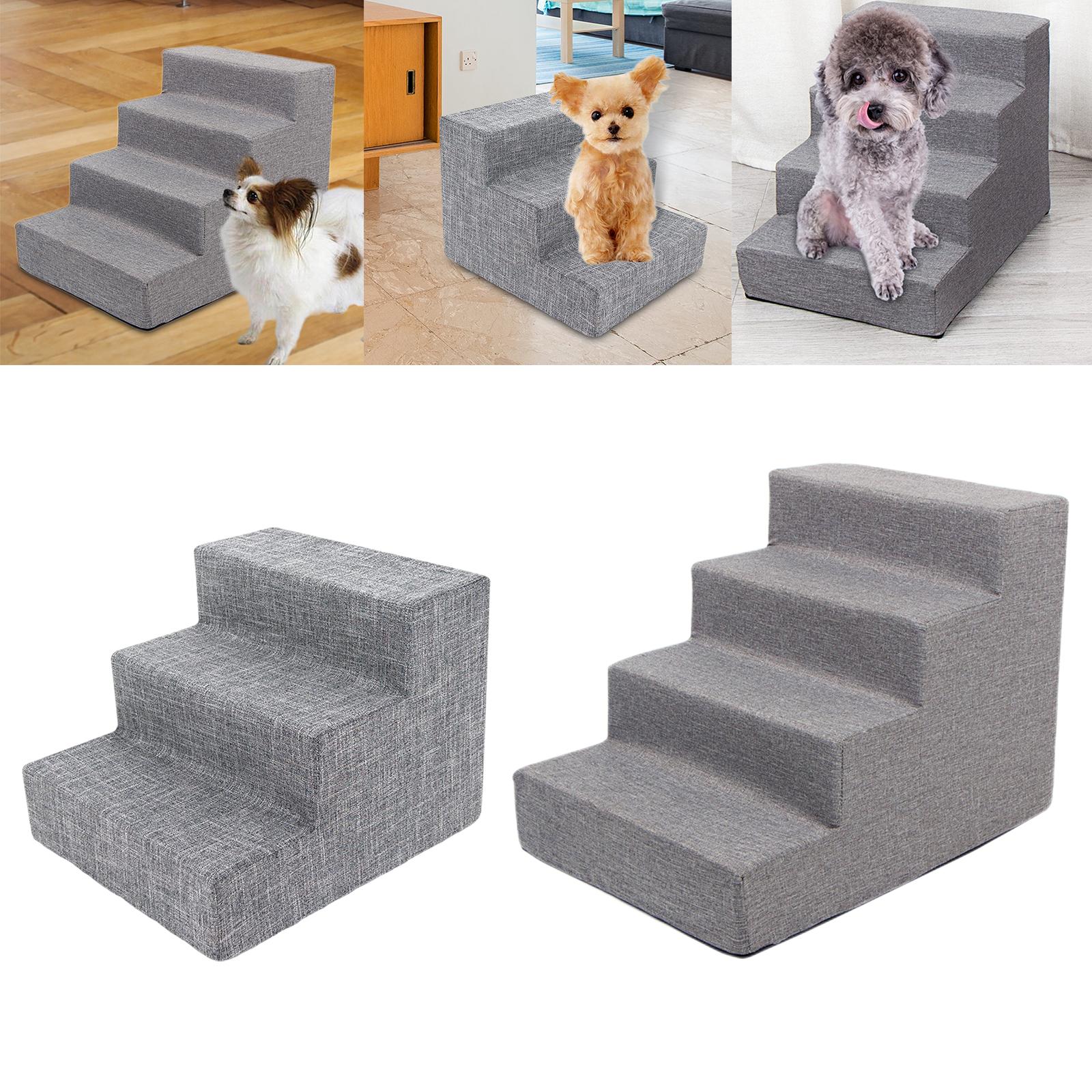 Dog Ramps Steps, Non Slip Dog Steps, Dog Stairs, Pet Ladder, for Dog Cat 3 Steps 30x40x36.5cm
