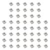 50 Stück/Set Aluminiumprofile Schieber Mutter Vierkantmutter T-Nut Gleitmutter Befestigungsmaterial Muttern Zubehör