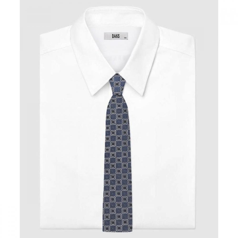 Daks 26th Ss Silk 100 Oriental Pattern All Over Tie Dmg1acf1305n1 DMG1ACF1305-N1