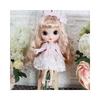 ICY Fortune Days Doll Clothes Pink Skirt 1/6 Scale Dress Accessories for Blythe Obitsu 24 Licca Dolls