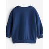 Spring & Fall Kids Baby Sweater Children's Jacket Girl Long Sleeves Pullover Pure Cotton Cartoon Dark Blue Butterfly Bottoming Shirt Trendy
