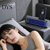 USB Charging Fan Portable Air Conditioner with Built-in Phone Holder, 3 Modes Vertical Flat Small Space Wall-Mounted Fan, Bladeless Quiet Cooling