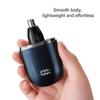 Multifunctional Hair Removal Tool with Double Edge Shaver Waterproof Beard Trimmer USB Charging for Travel