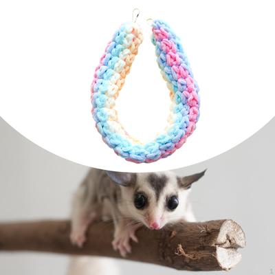 Kletterseil für kleine Haustiere Schaukelspielzeug Gleithörnchen und Wellensittiche