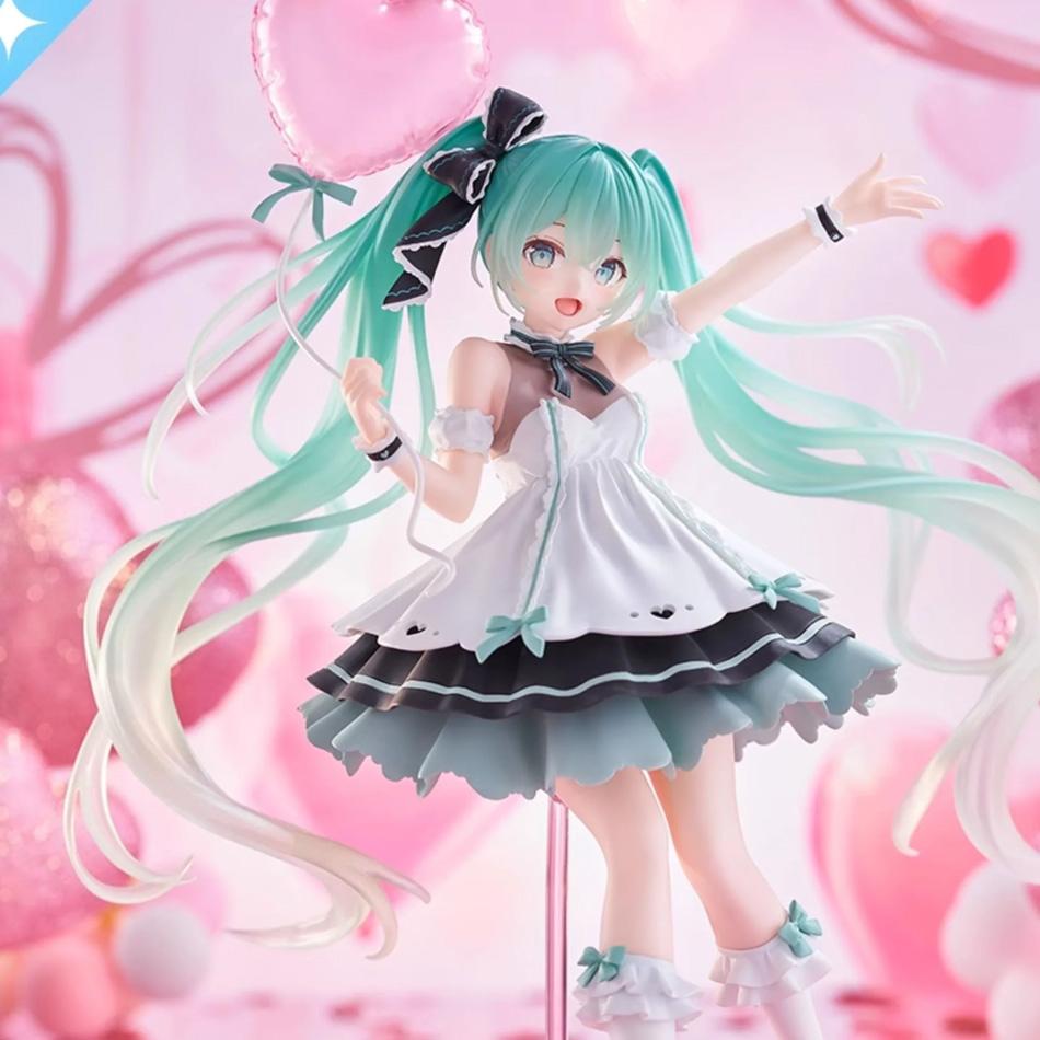 Hatsune Miku  Birthday Party Ver. Amp+ Figure 21Cm Pvc Anime Action Model Collectible Toy Gift In Stock