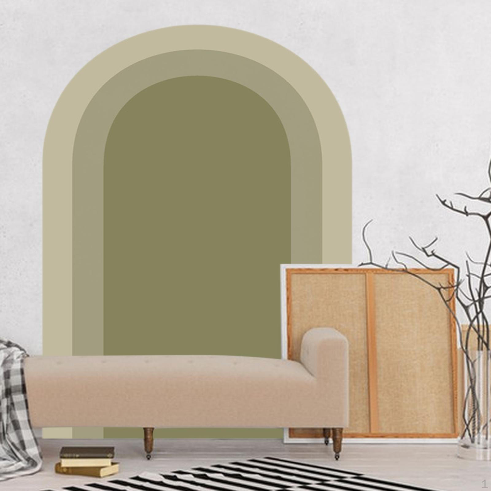 

Арка Наклейка На Стену Бохо Наклейка Фон ПВХ Обои 31.5x19.7 для Школьной Гостиной