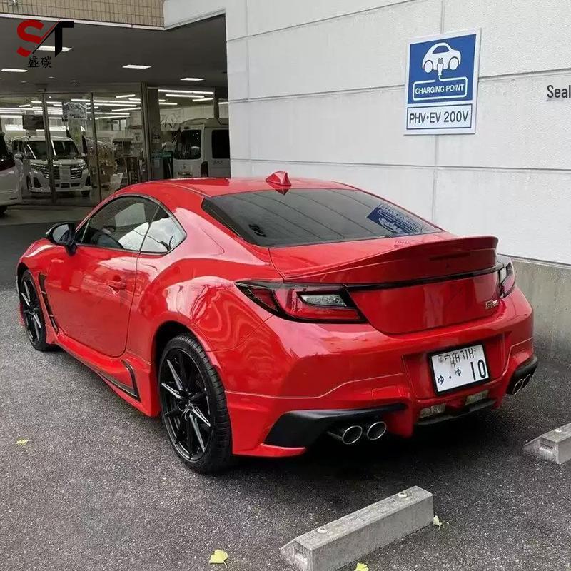 Toyota GR86 TRD Style Body Kit: ABS Front Lip, Rear Lip, Side Skirts, Spoiler