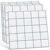 XINZY 3D Tile Stickers, Waterproof, Stain-Resistant, Heat-Resistant, Brick Pattern, Removable, DIY Remodeling Sheet for Kitchen, Bathroom, Toilet, Fur