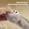 4pcs Children's Bathroom Floating Animal Otter Sealed Floating Water Toy Baby Bath Toys Swimming Pool Toy Comfort Toy