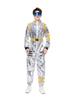 Halloween Astronaut Raumanzug Silber Body Unisex Erwachsene Kostüm