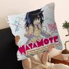 Anime W-Watamote Kuroki Tomoko Pillow Cushion Cover Pillowcase Living Room Sofa Home Decor
