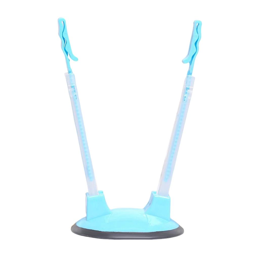 

Регулируемый нескользящий держатель для пакетов для хранения продуктов, поддерживающий пакет для заморозки, многоразовая стойка для пакетов для хранения продуктов, кухонные принадлежности светло-синий