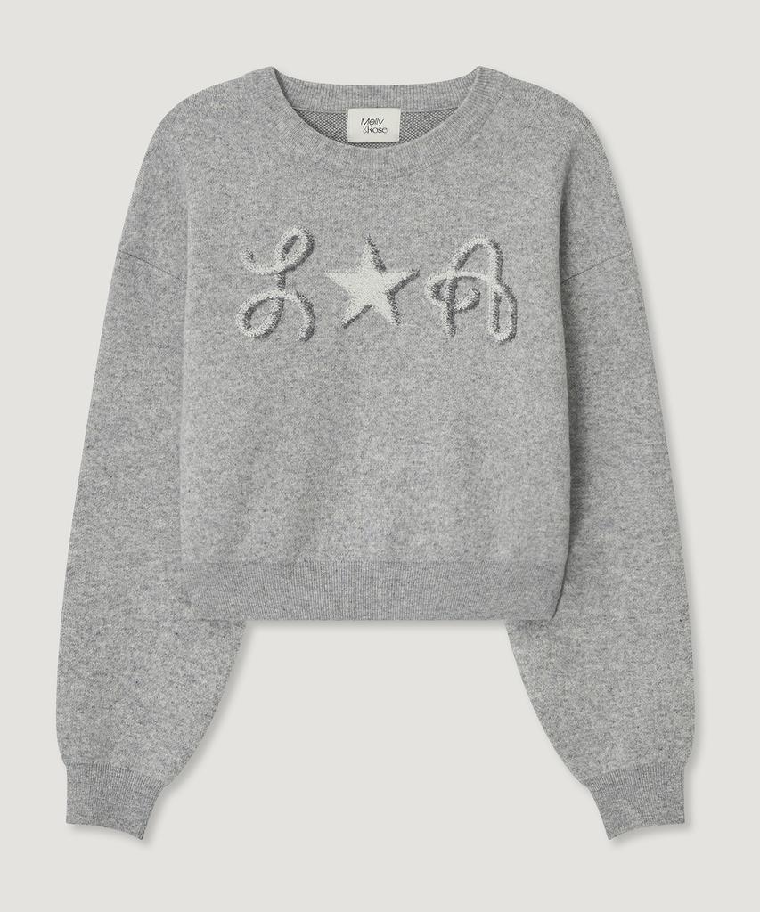 MELLY&ROSE La Crop Pullover(310307)_Gray