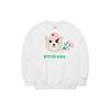 MLB Sweatshirts Unisex White Crew Neck Moderate Regular 3AMT00121-50WHS