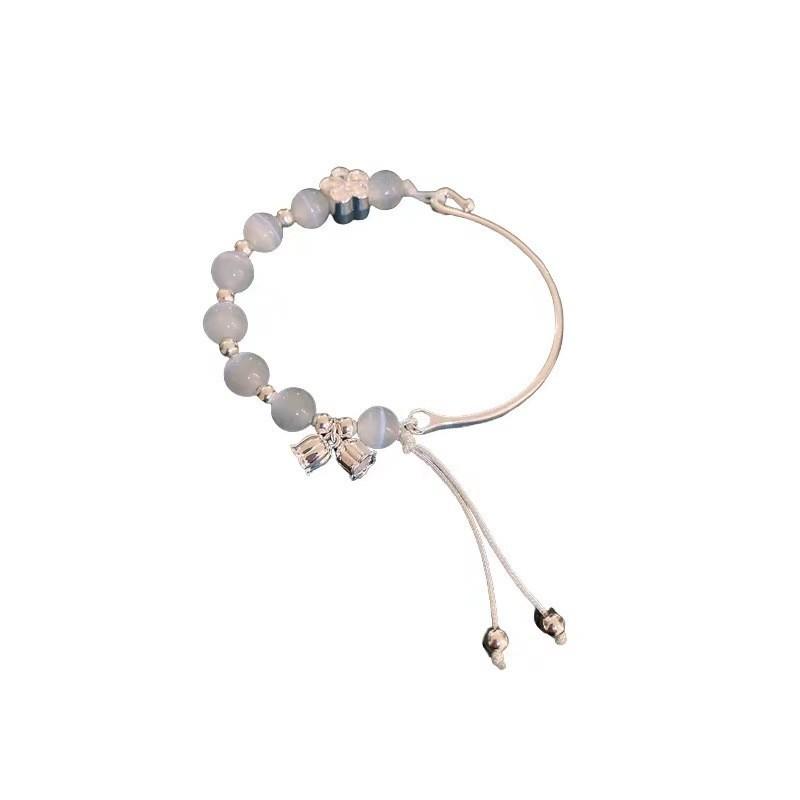 Ping Stylish Amber An Knot Bracelet For Women Spring 2024 New Chinese Wind Ethnic