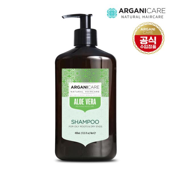 Aloe Vera Mildly Acidic Shampoo 400ml for Dry Hair Aloe Vera Shampoo 400ml