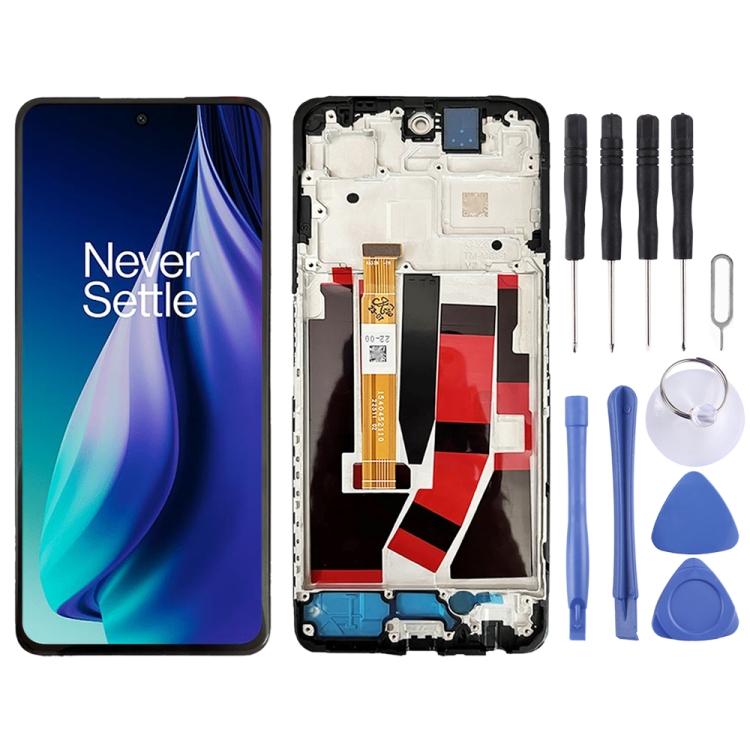 

Для OnePlus Nord N30 SE CPH2605 IPS LCD Экран Сенсорный Экран Полная Сборка с Рамкой (черный) чёрный