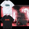 Yoasobi T-Shirt Von THE FIRST TAKE Mode Cartoon Buchstaben Druck T-Shirt Harajuku Unisex Damen Sommer Baumwolle Kurzarm T-Shirts