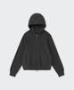 MUSINSA STANDARD Washable Supima Cotton Knit Hooded Zip-Up [Medium Grey]