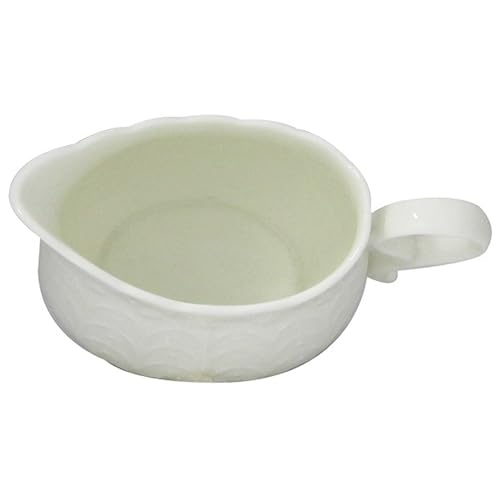 NARUMI Milk Pitcher/Creamer, Silky White, 130cc, White, Cute Relief Design, Microwaveable, Dishwasher Safe, Gift Boxed, 9968-4263P