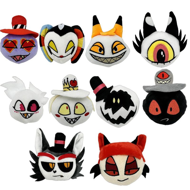 

Новый продукт Hazbin Hotel Evil Boss Doll Keychain Pendant Hell Inn Clown Plush