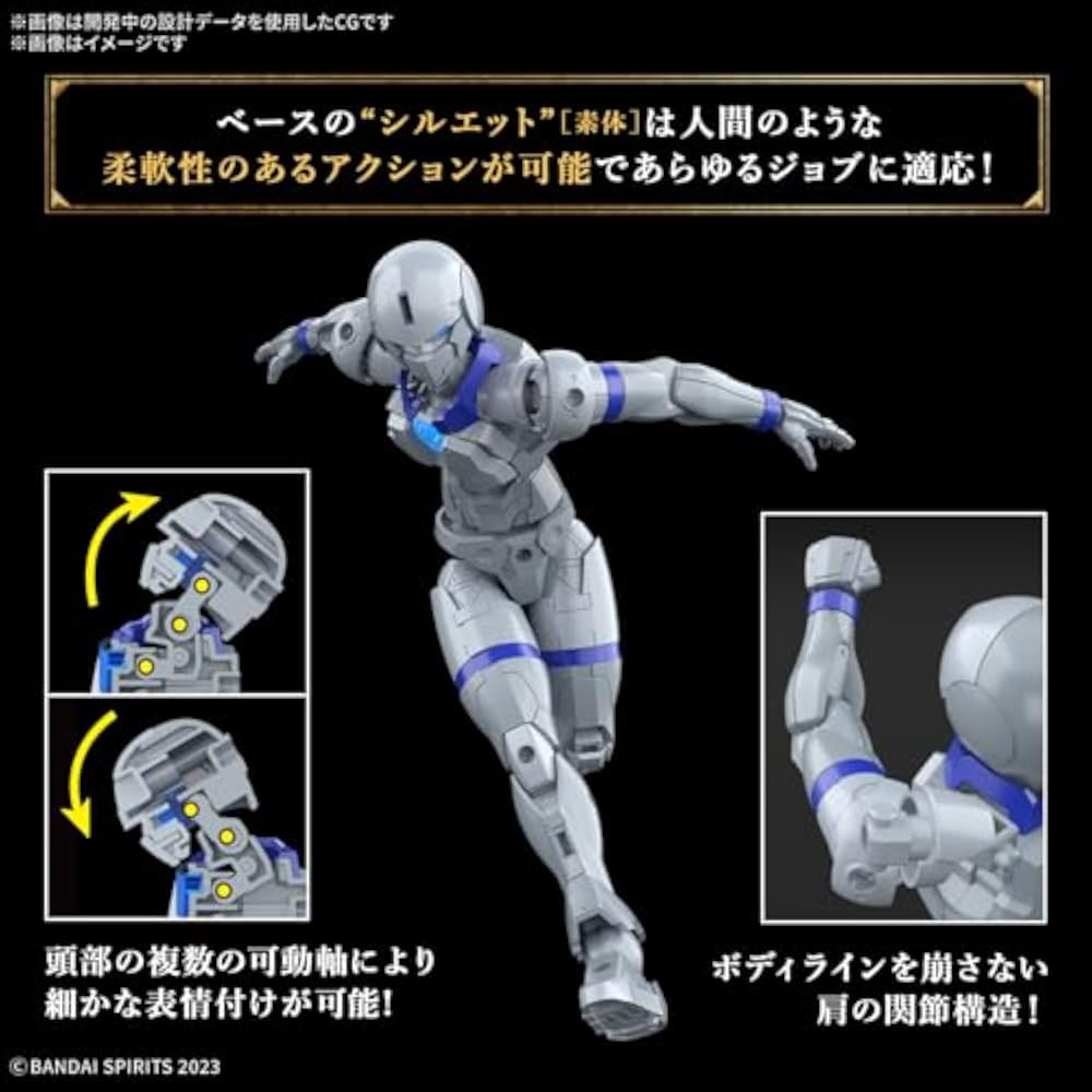 BANDAI SPIRITS (Bandai Spirits) 30MF River Priest color coded plastic model