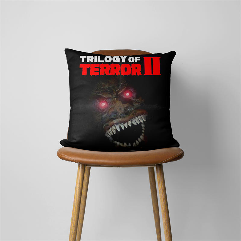 Trilogy Of Terror Cushion Cover Comfortable Short Plush Pillow Cases Chair Car Sofa Pillow Cover Home Decorative Sj-210