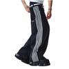 Retro American Harajuku Striped Wide-Leg Jeans: Casual, Loose-Fit Street Style