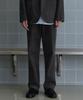 MUSINSA STANDARD [City Workers] Moleskine Tapered Pants [Dark Grey]