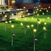 Solar Garden Lights LED Solar Mushroom Light Waterproof Outdoor Fairy Light for Yard Patio Pathway Decor