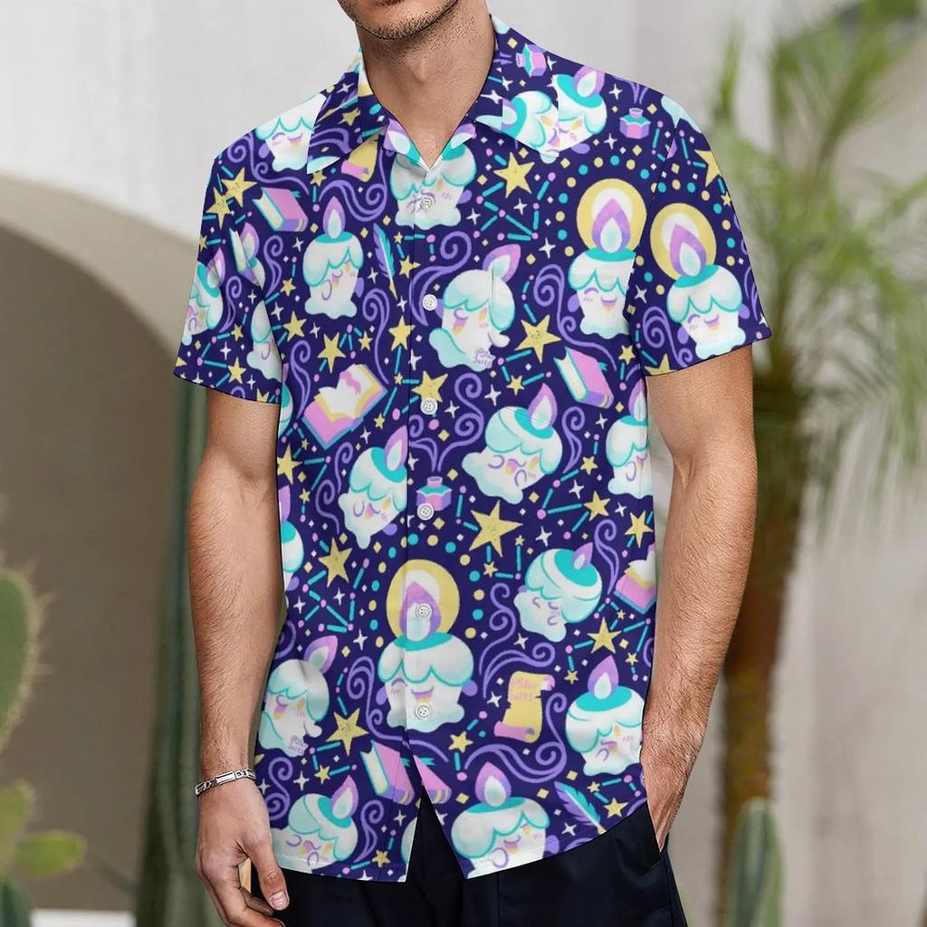 Hawaiian Men's T-shirt 3D Lamb Print Men's Summer Loose Beach Plus Size Short Sleeved T-shirt Men's Clothing Shirt