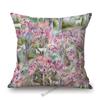 Spring Flower Oil Painting Poppy Sleeping Lily Hydrangeas Peony Home Decoration Art Sofa Throw Pillow Case Linen Cushion Cover