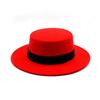 Autumn and Winter New Top Hat, Flat Top Flat Edge European and American Tide Hat, Creative Decorative Hat, Agent To Join